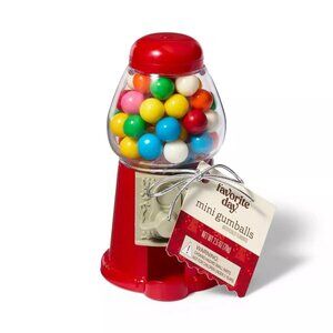 Mini Gumball Machine With Rainbow Gumballs - Favorite Day 2.5oz